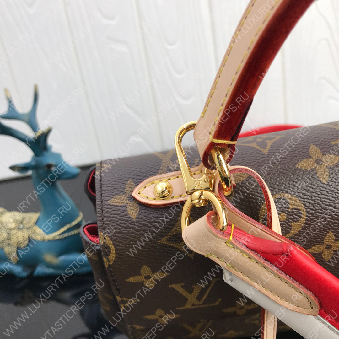 l**is V*t*n cluny bb fuchsia/bordeaux red white m42738