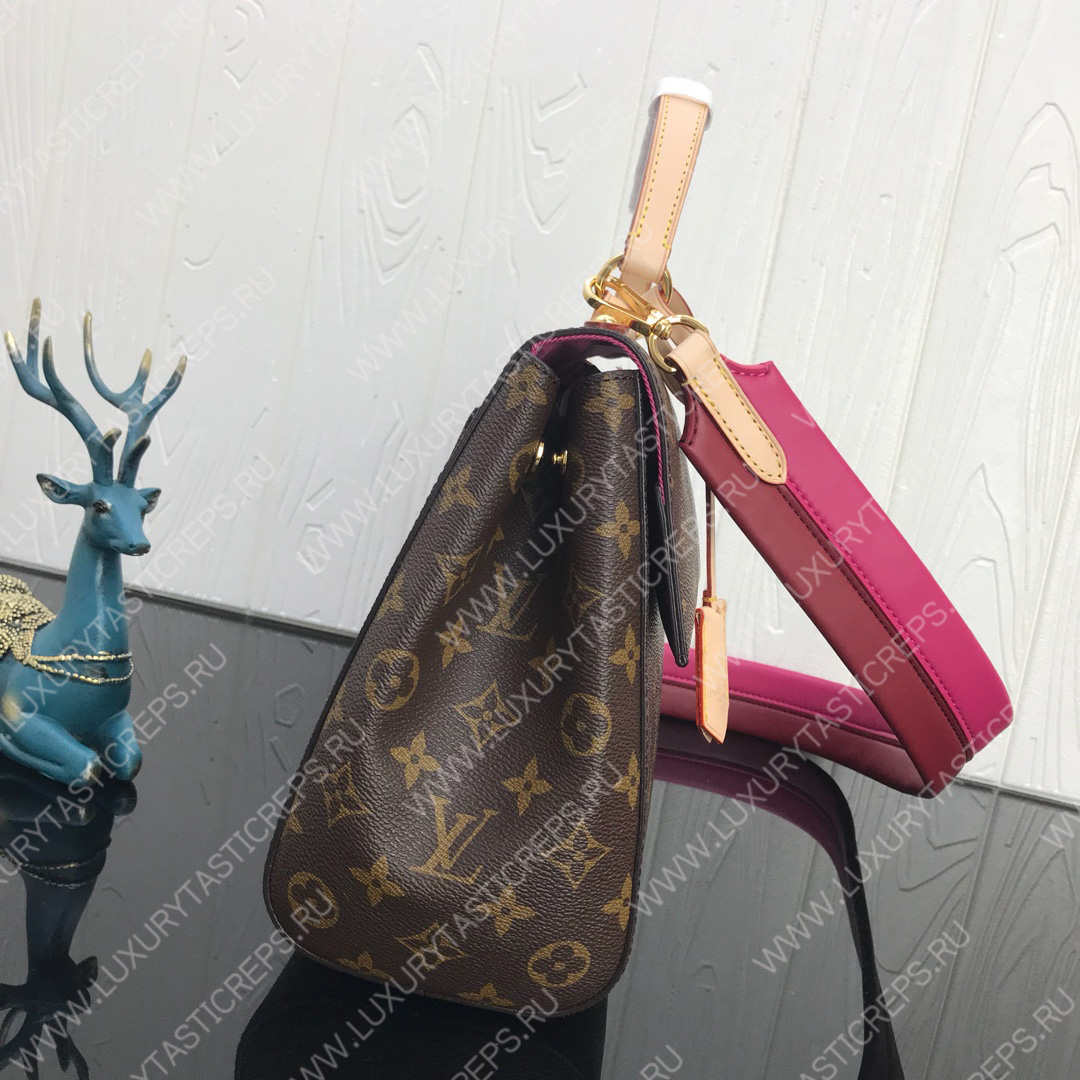 l**is V*t*n cluny mm bordeaux red m42738