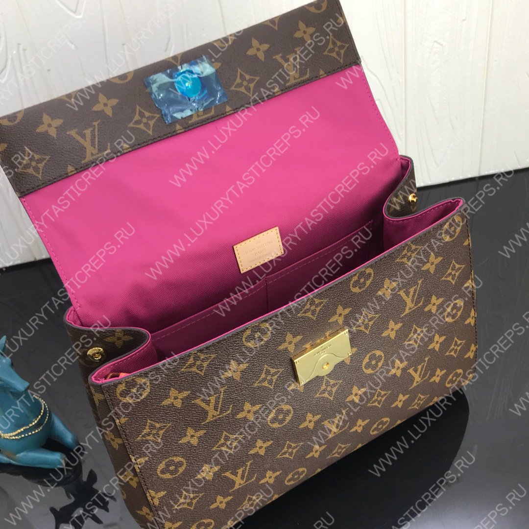 l**is V*t*n cluny mm bordeaux red m42738