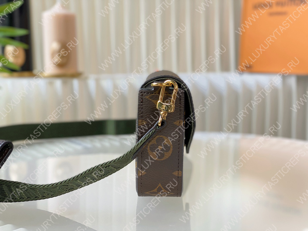 l**is V*t*n fÉlicie pochette khaki green m80091