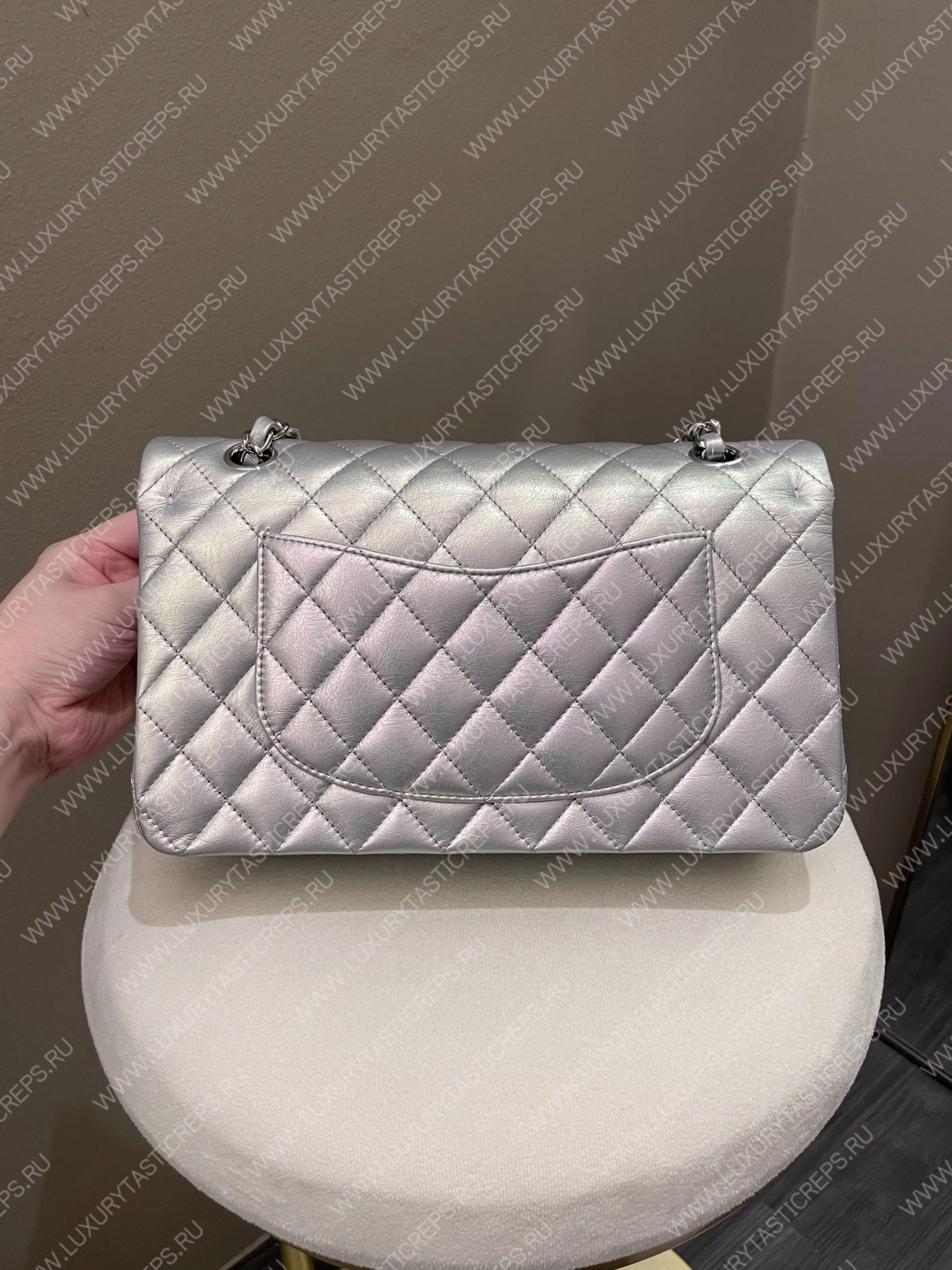 Ch*el classic flap bag black a58600