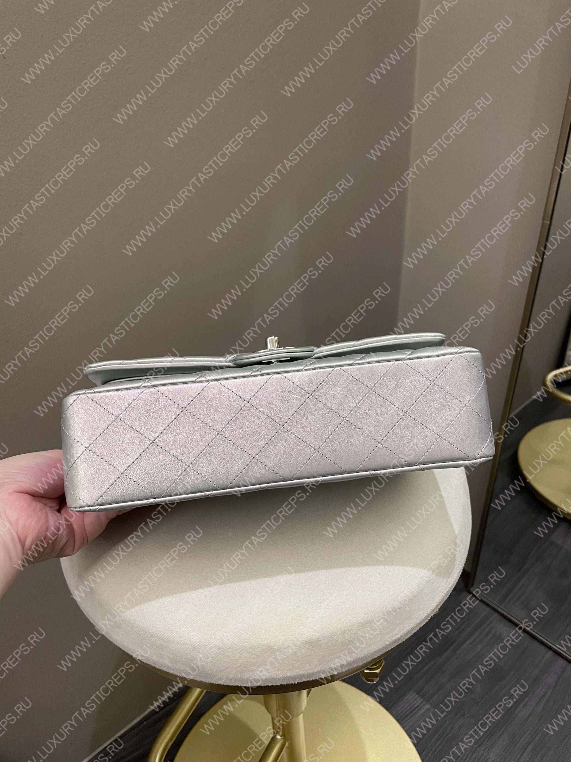 Ch*el classic flap bag black a58600