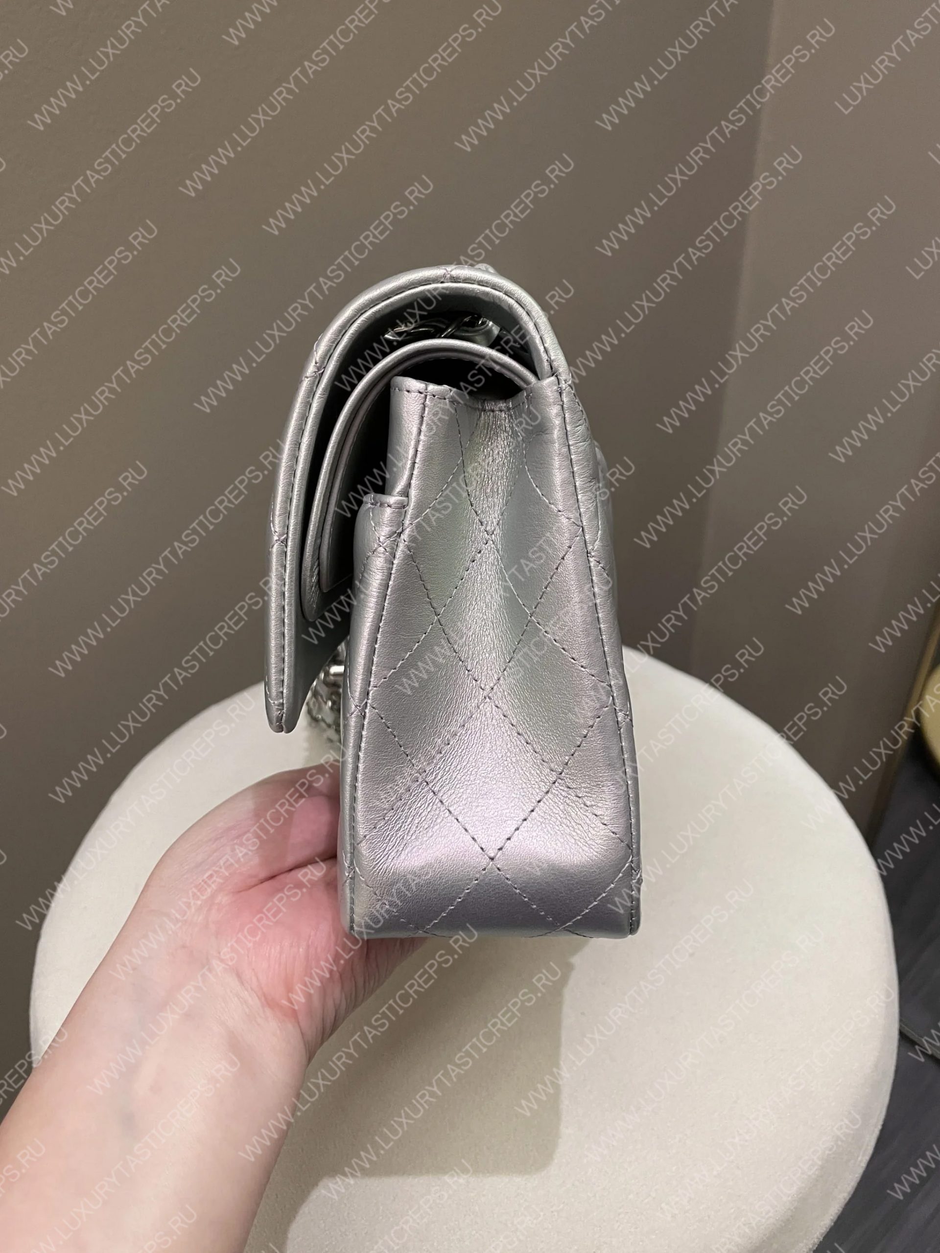 Ch*el classic flap bag black a58600