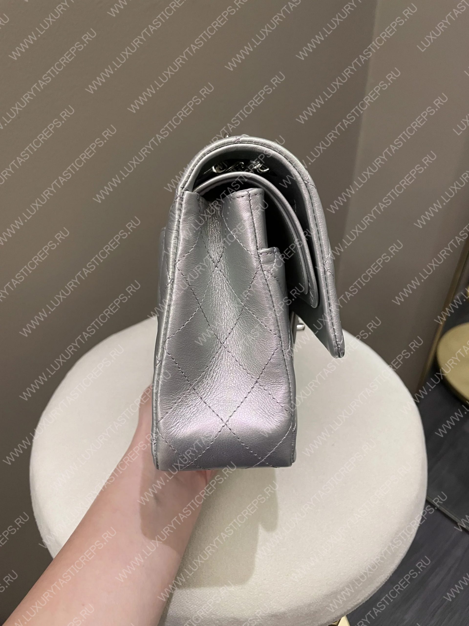 Ch*el classic flap bag black a58600