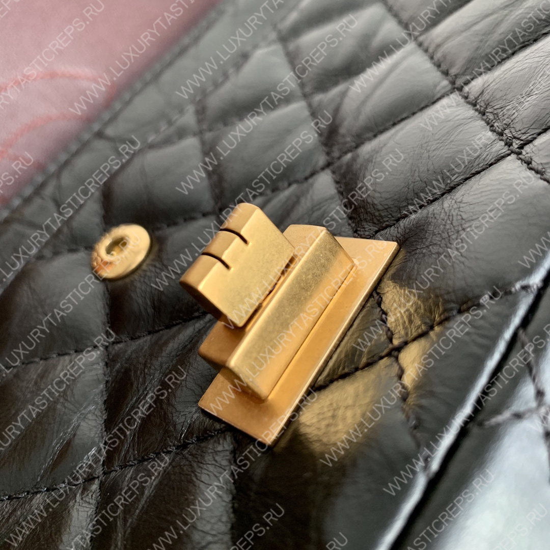 Ch*el reissue 2.55 bag black a37585