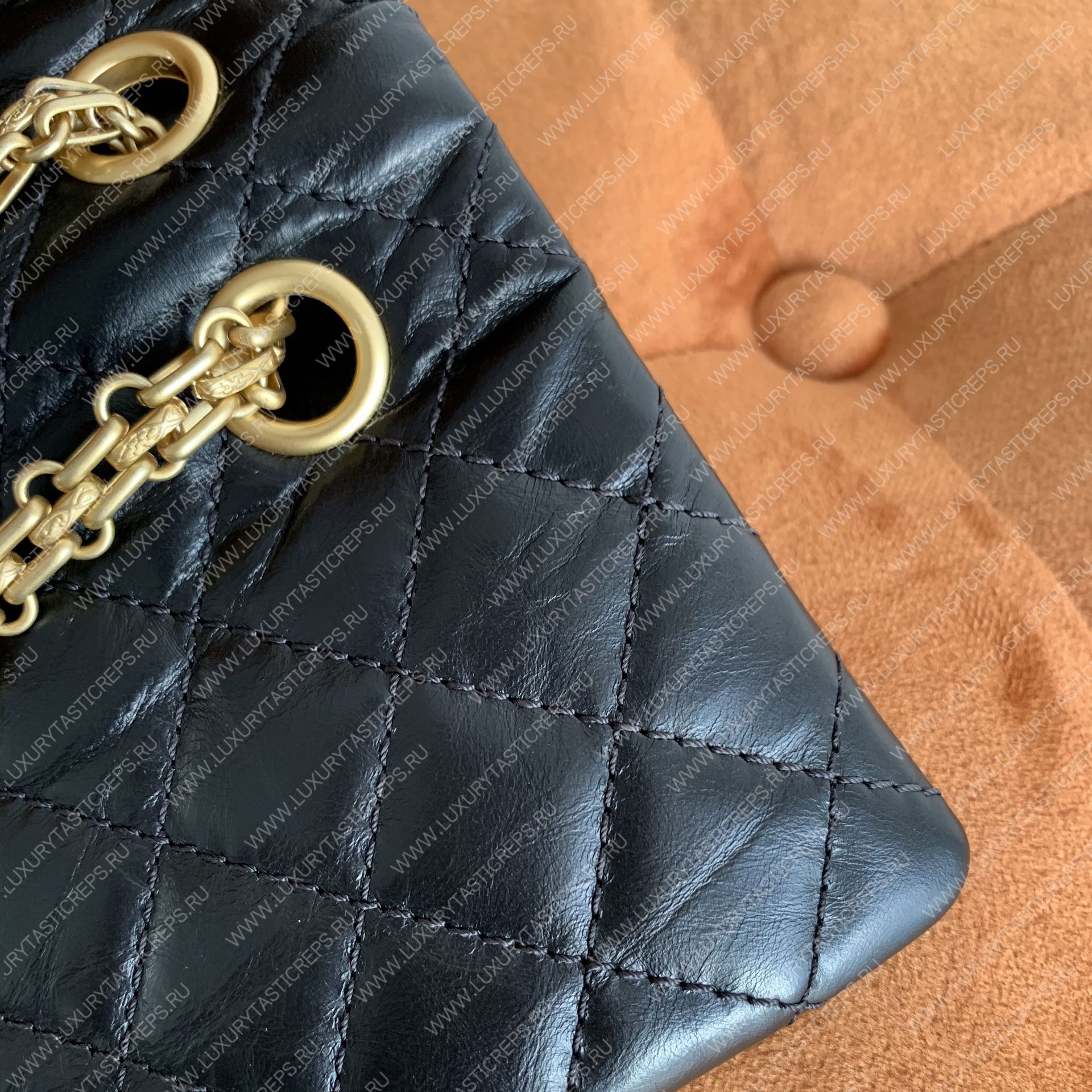 Ch*el reissue 2.55 bag black a37585