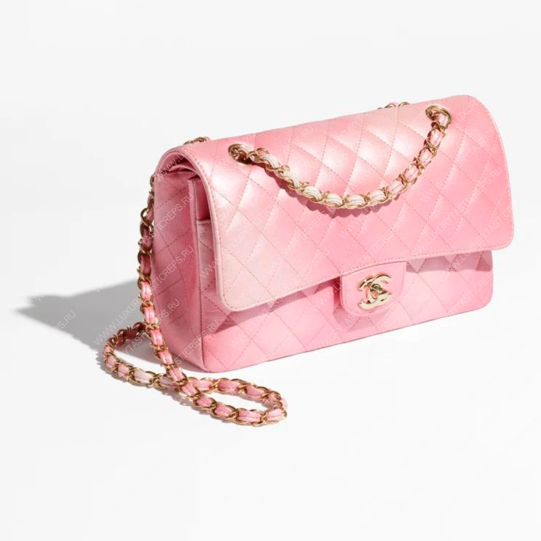 Ch*el classic handbag pink a01112