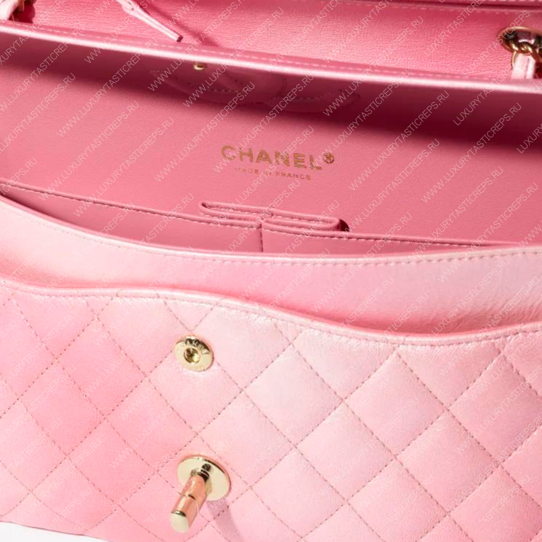 Ch*el classic handbag pink a01112