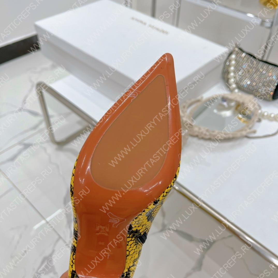 AMINA MUADDI FIONA BOOTS YELLOW AM5002