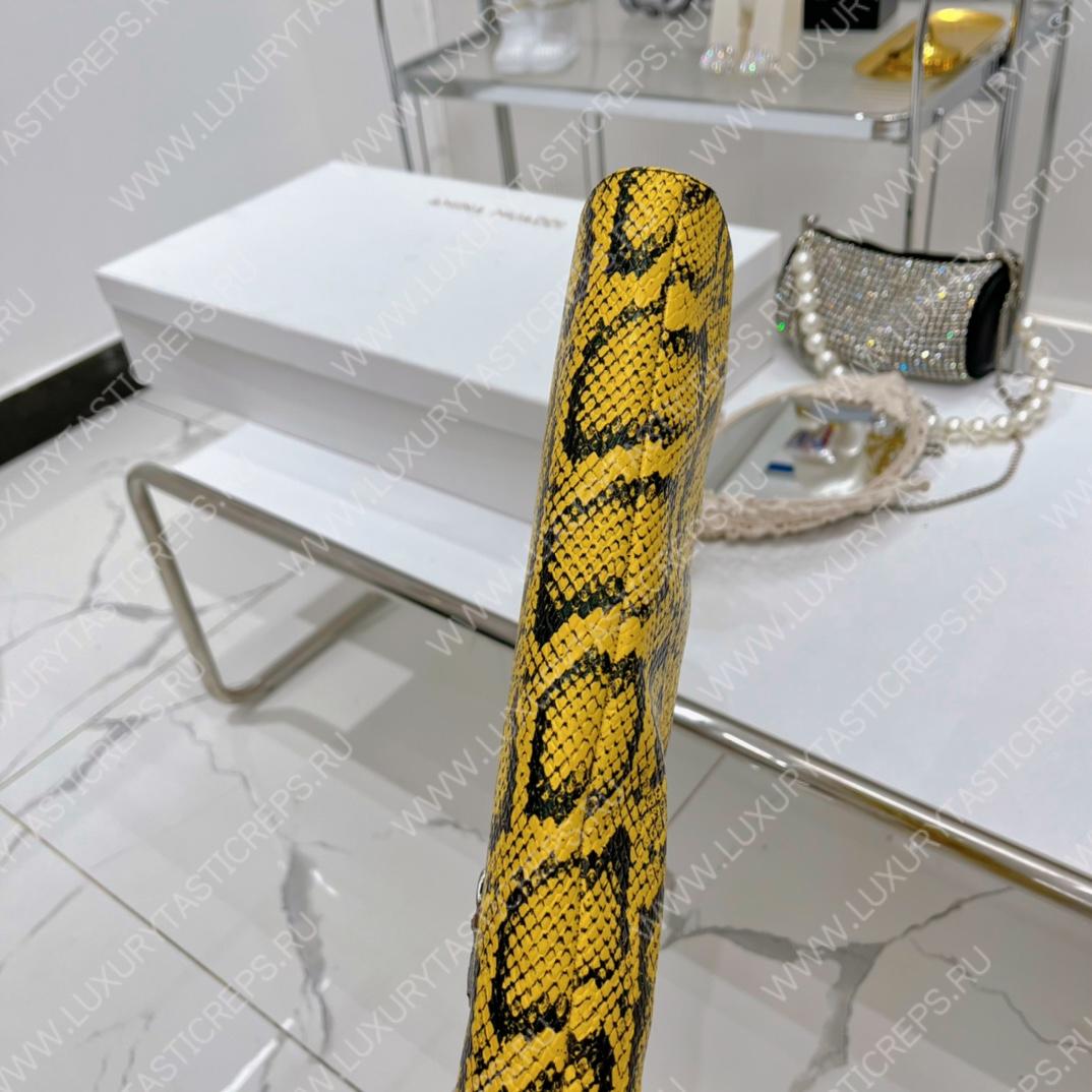 AMINA MUADDI FIONA BOOTS YELLOW AM5002
