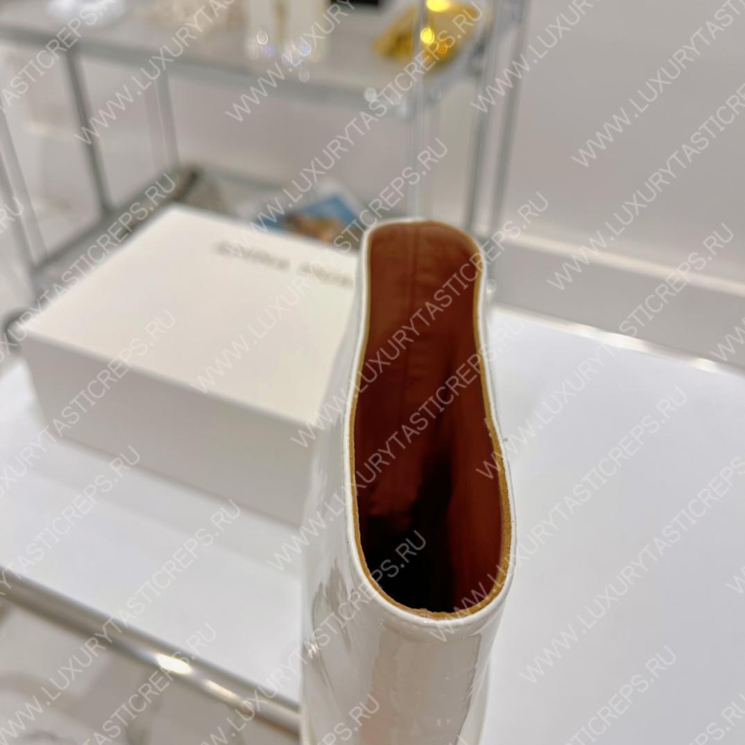 AMINA MUADDI JAHLEEL BOOTIE WHITE AM5003