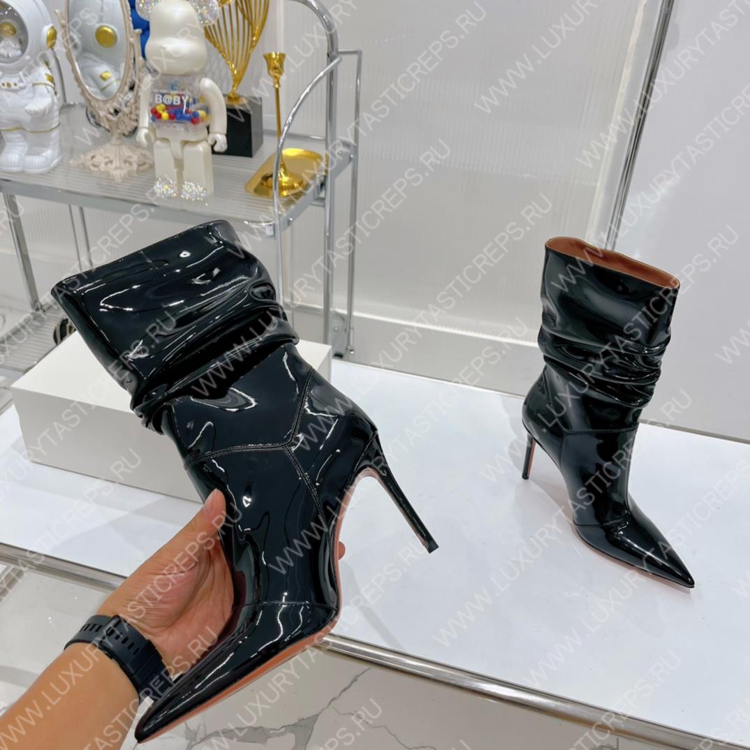 AMINA MUADDI JAHLEEL BOOTIE BLACK AM5003