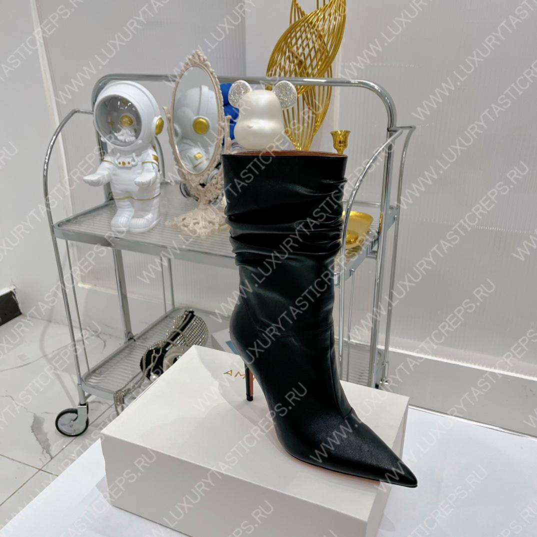 AMINA MUADDI JAHLEEL BOOTIE BLACK AM5003