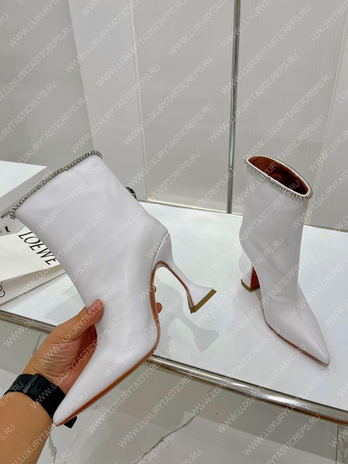 AMINA MUADDI FIONA BOOTIE BLACK AM60002