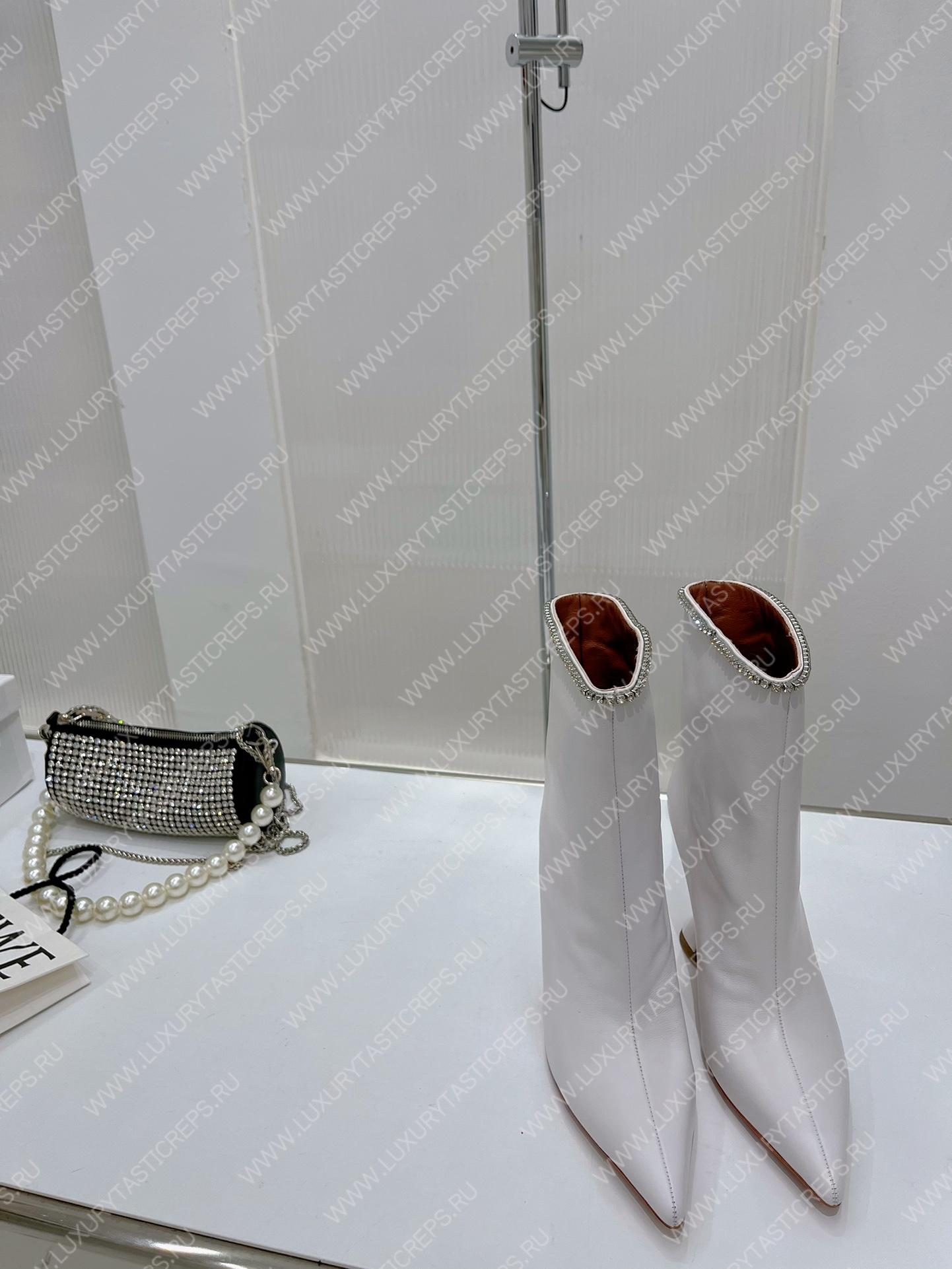 AMINA MUADDI FIONA BOOTIE BLACK AM60002