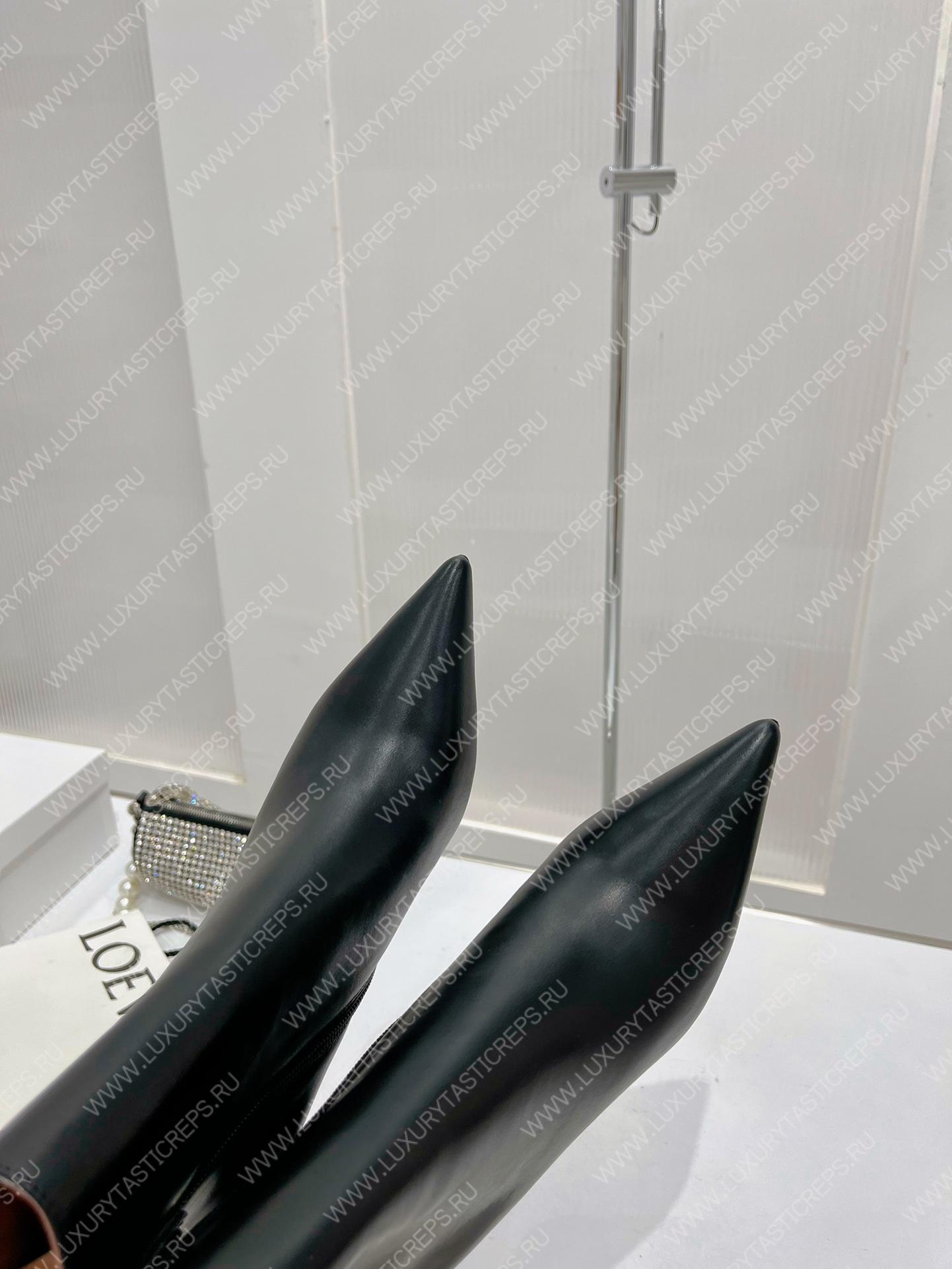 AMINA MUADDI PERNILLE BOOTIE BLACK AM60003