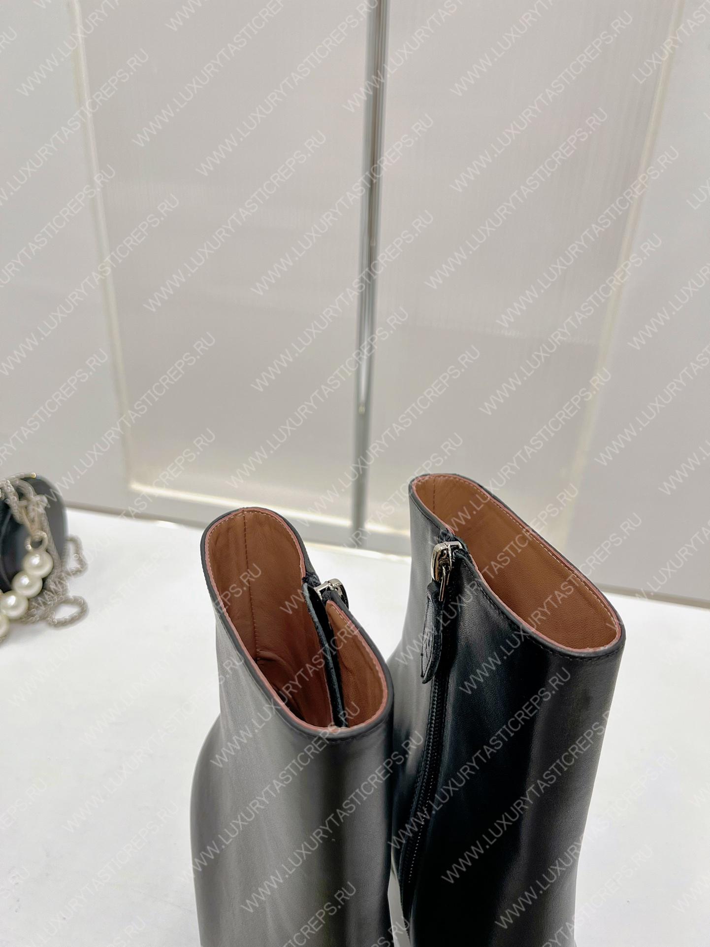 AMINA MUADDI PERNILLE BOOTIE BLACK AM60003