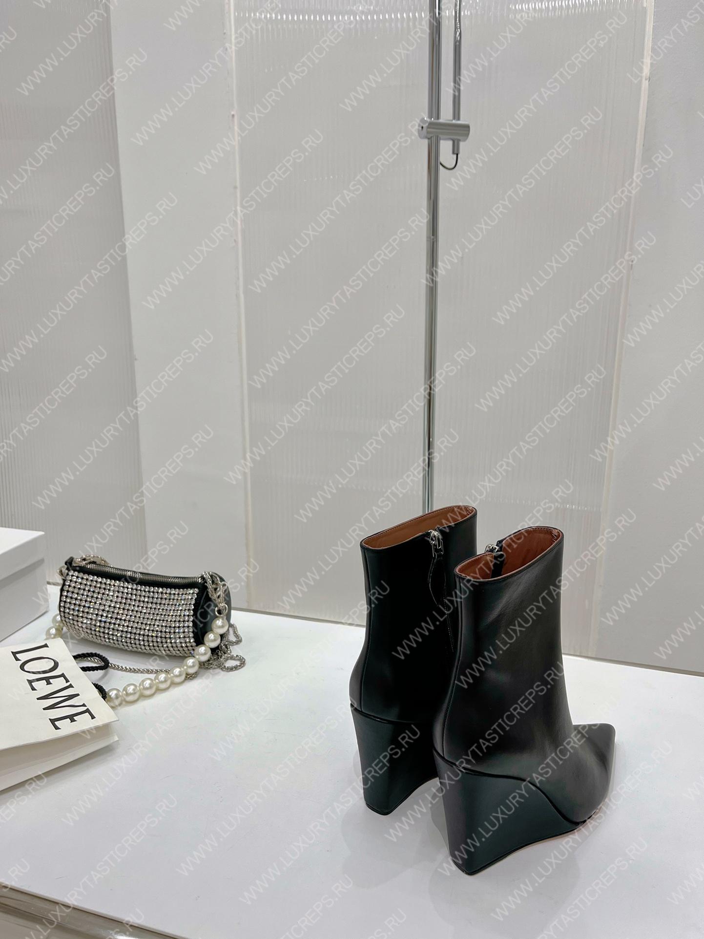 AMINA MUADDI PERNILLE BOOTIE BLACK AM60003