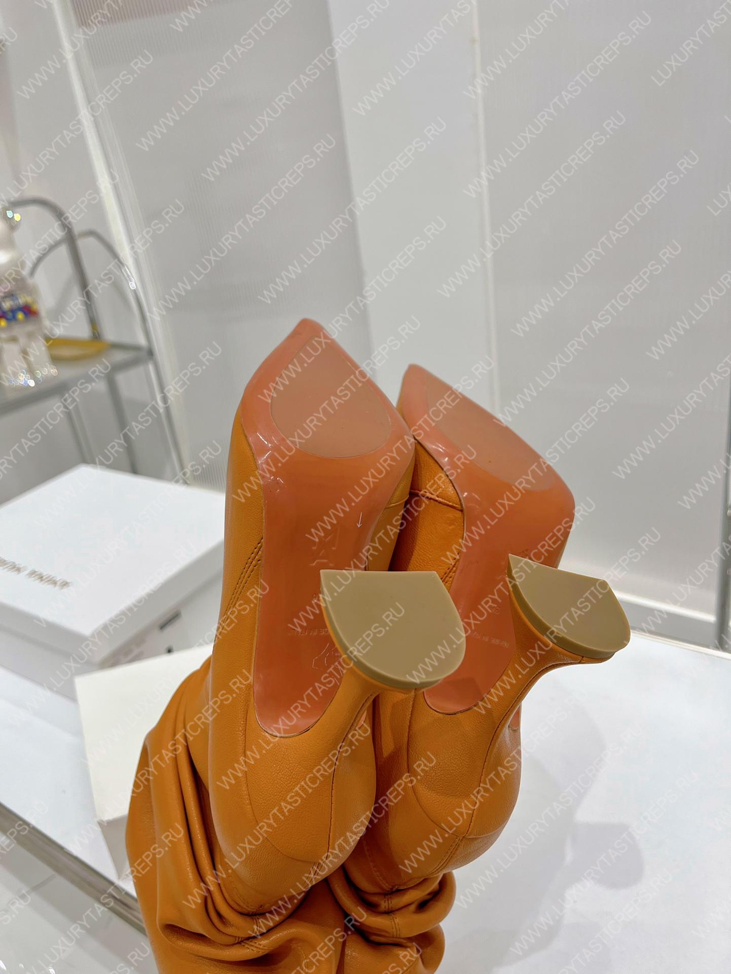 AMINA MUADDI JAHLEEL BOOTIE MUSTARD AM60004