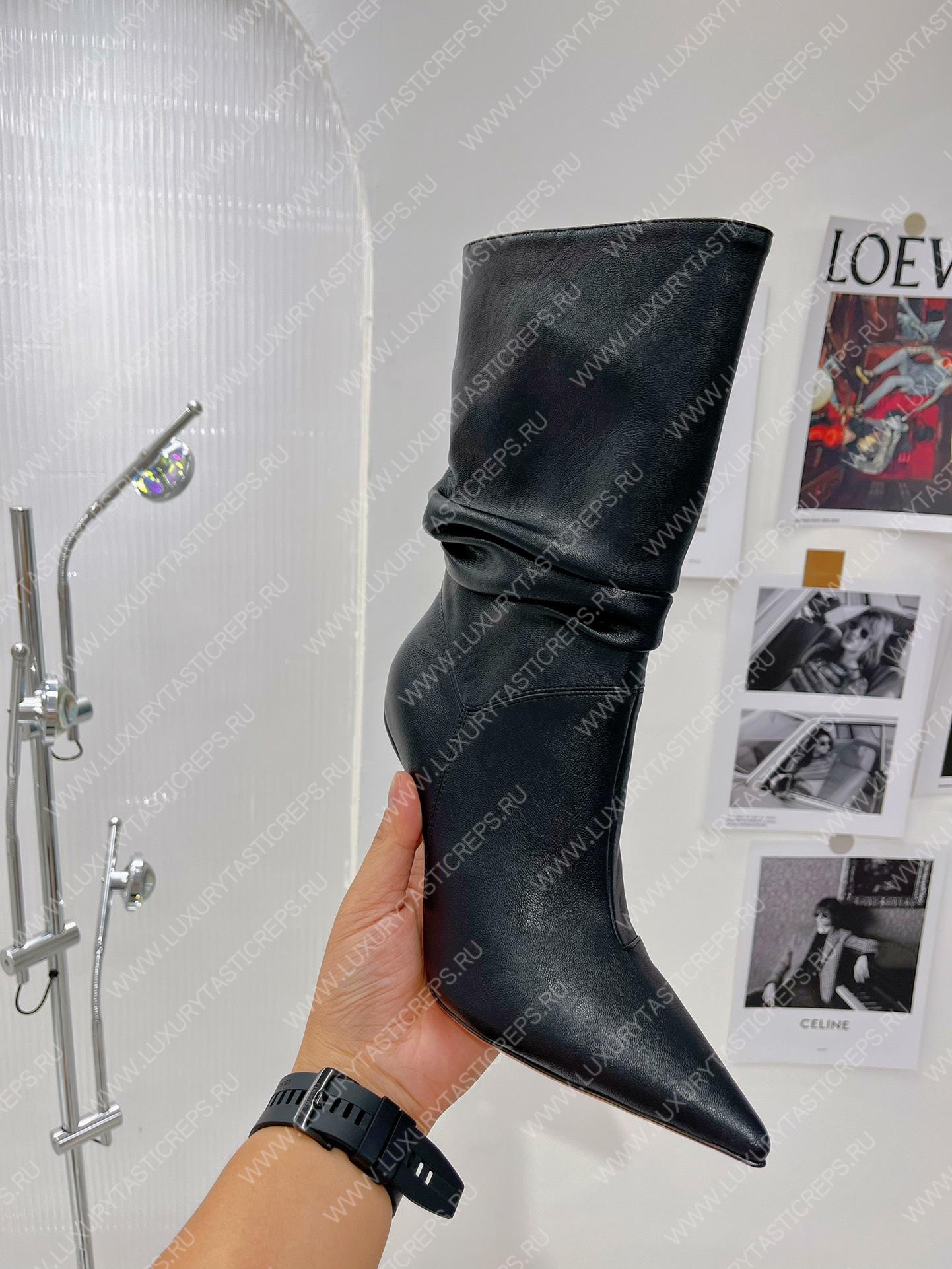 AMINA MUADDI JAHLEEL BOOTIE BLACK AM60004