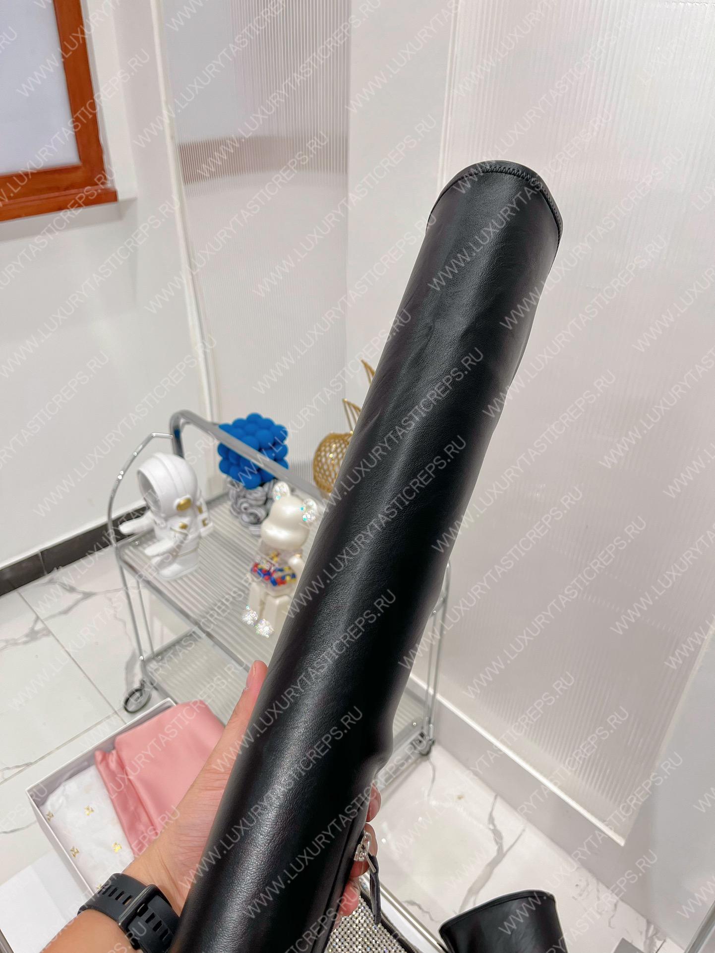 AMINA MUADDI LONG BOOT BLACK AM5001