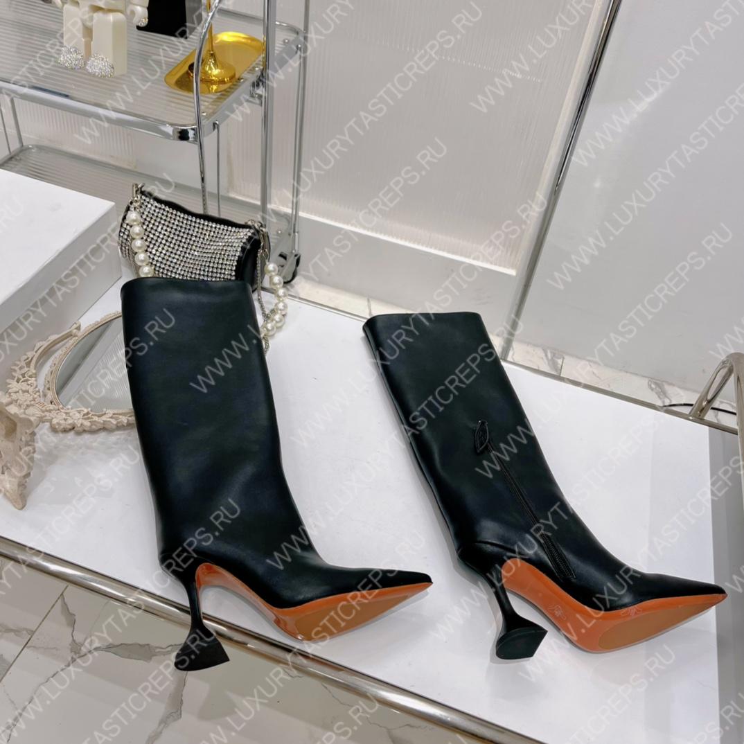AMINA MUADDI FIONA BOOTS BLACK AM5002