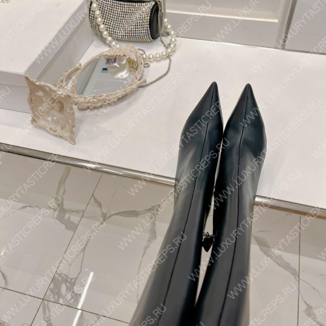 AMINA MUADDI FIONA BOOTS BLACK AM5002