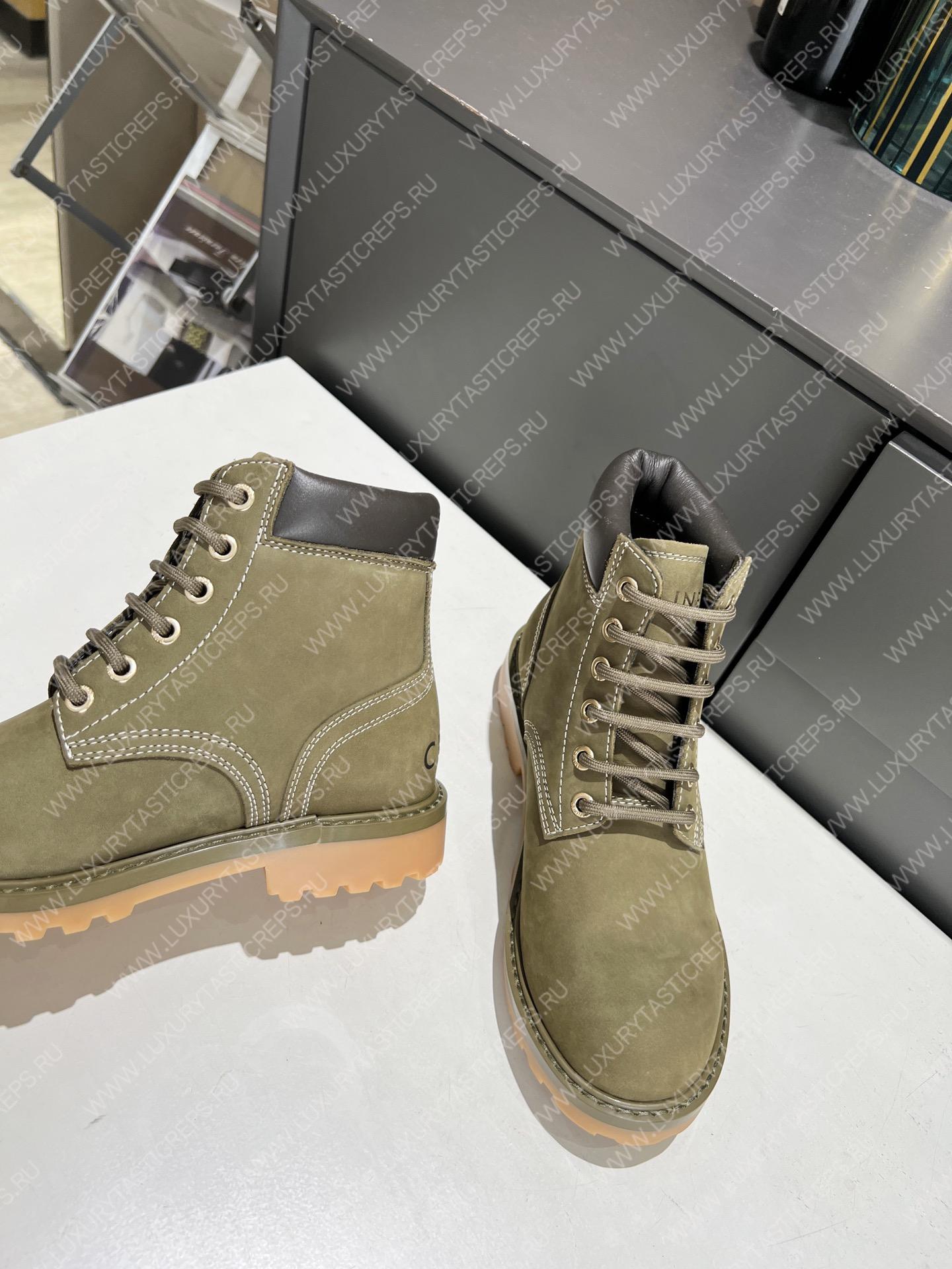 Ce**e kurt lace-up boot khaki green 343142198c