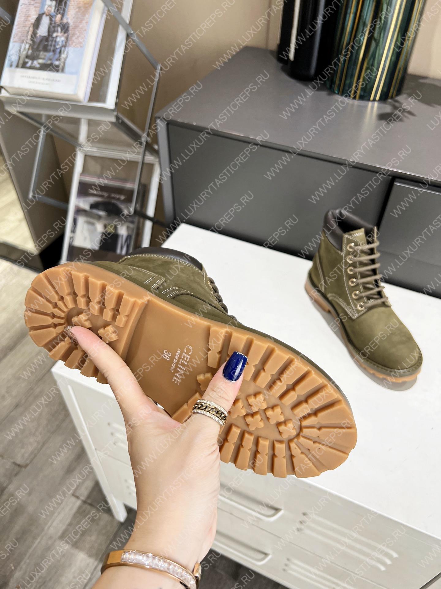 Ce**e kurt lace-up boot khaki green 343142198c