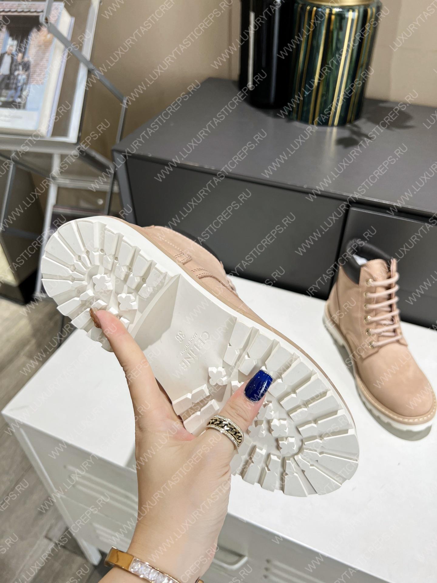 Ce**e kurt lace-up boot pink 343142198c