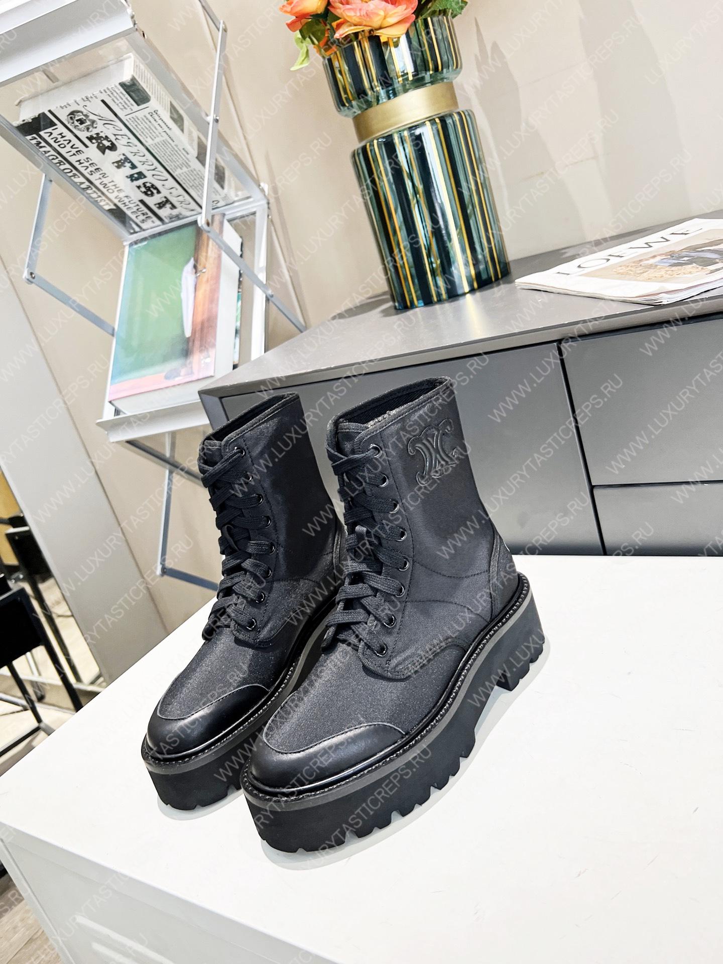 Ce**e bulky laced up boot black 345597004c