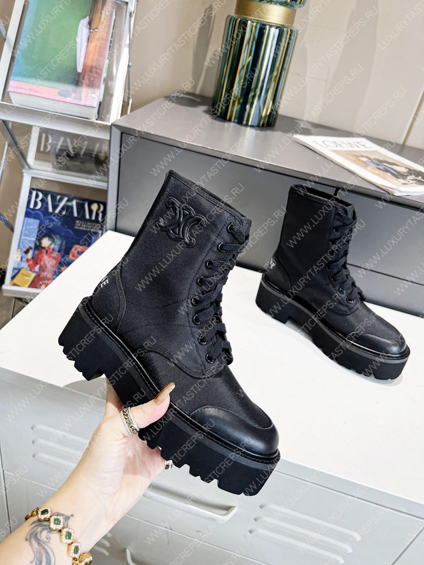 Ce**e bulky laced up boot black 345597004c