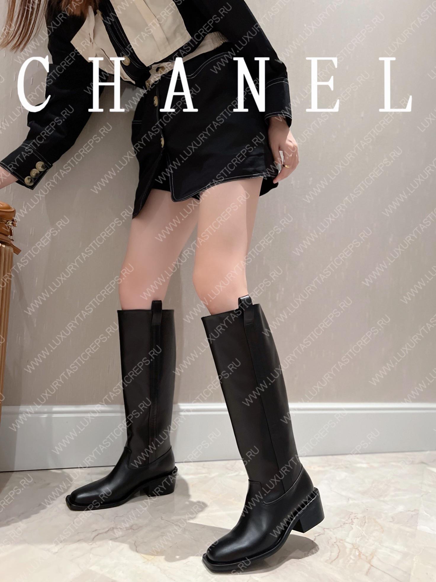Ch*el high boots black g38174