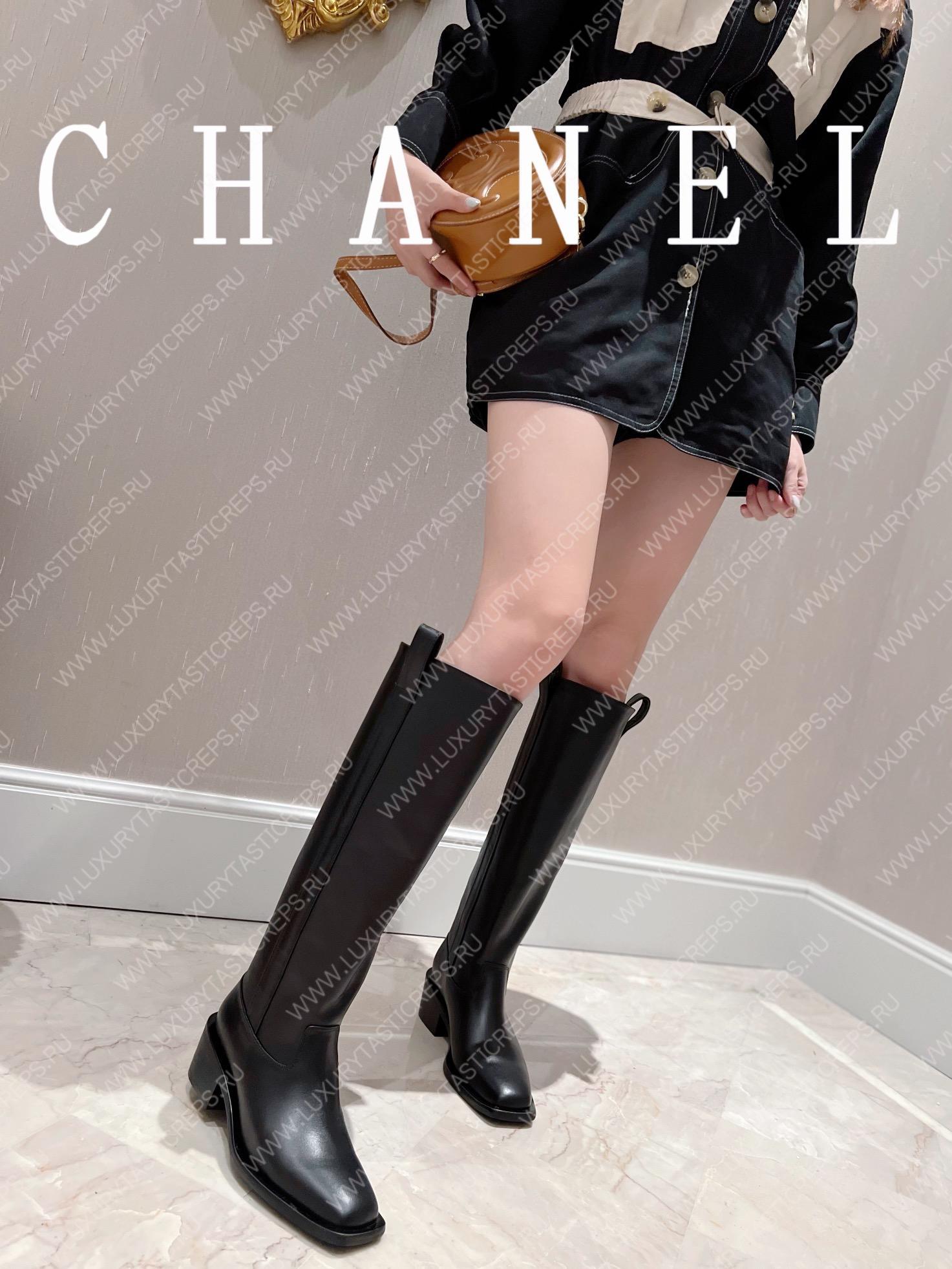 Ch*el high boots black g38174