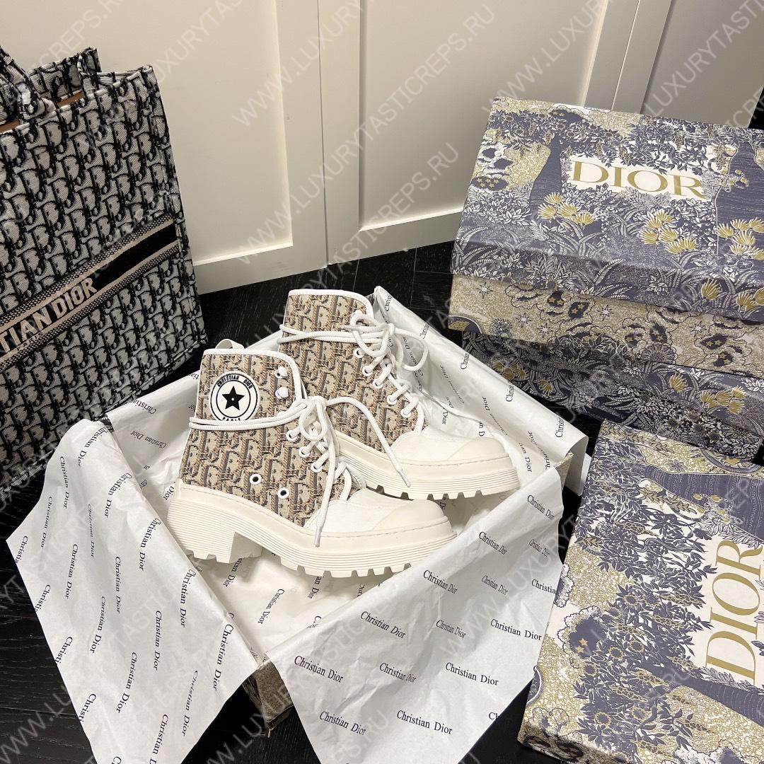 D*or d-rise ankle boot beige kci767tfc