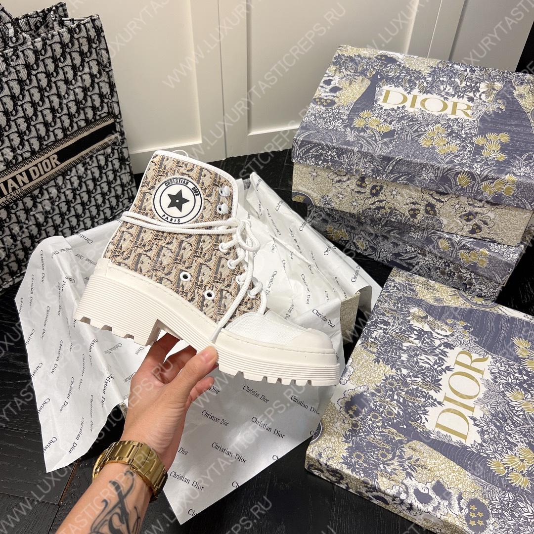 D*or d-rise ankle boot beige kci767tfc