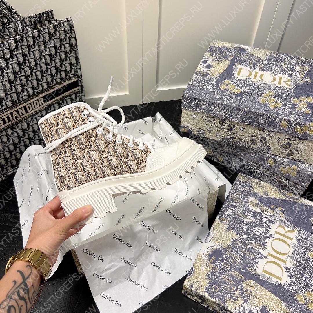 D*or d-rise ankle boot beige kci767tfc