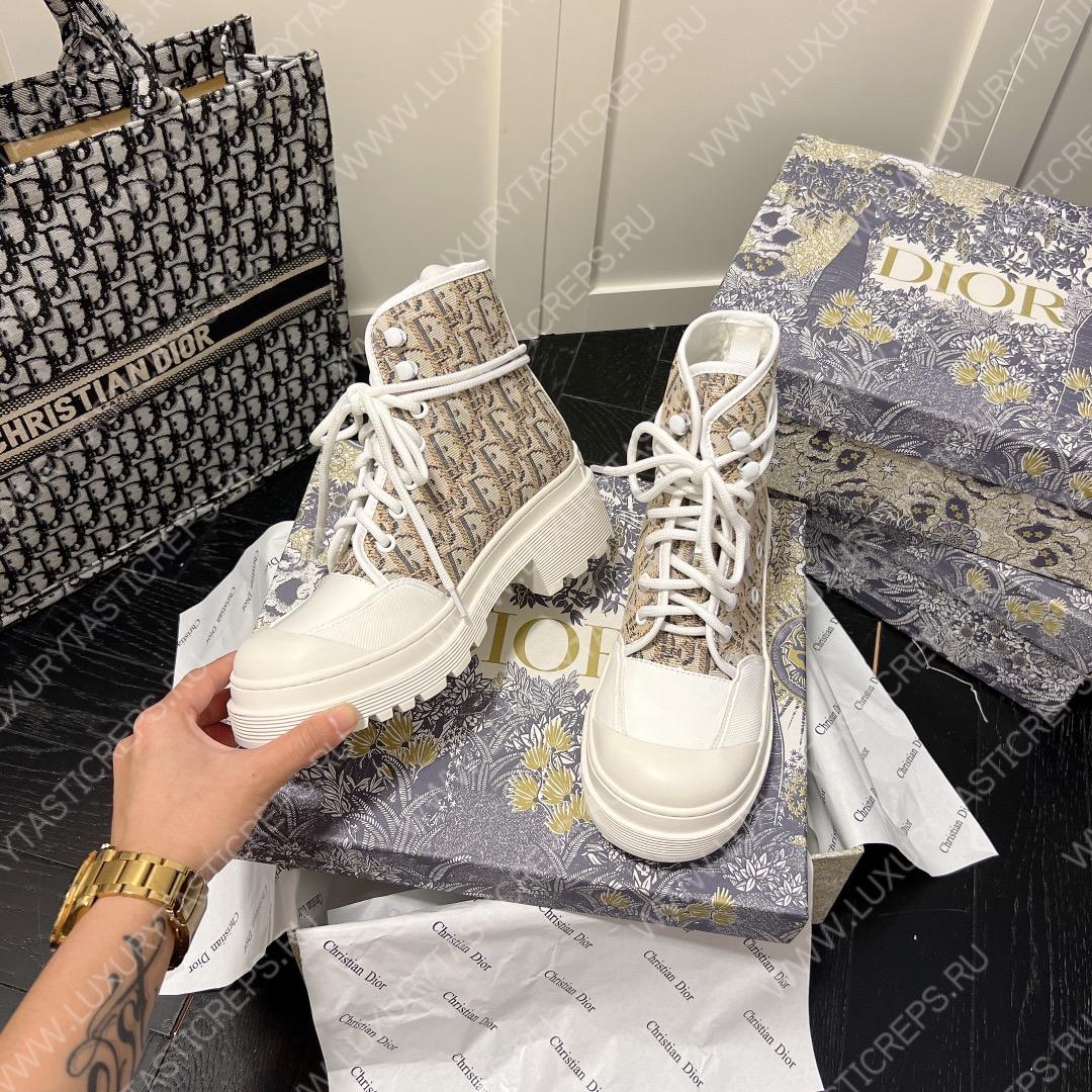 D*or d-rise ankle boot beige kci767tfc