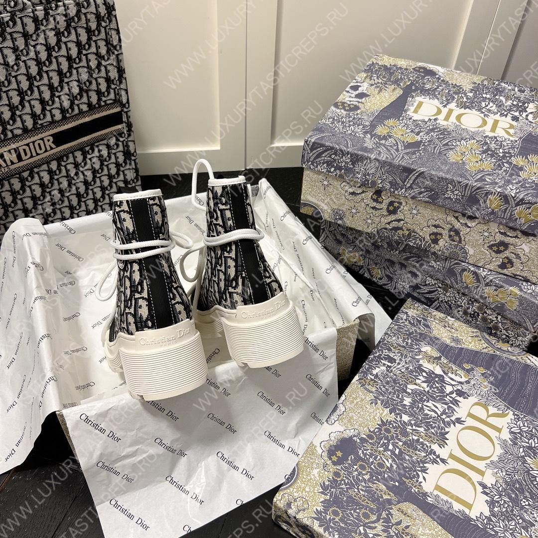 D*or d-rise ankle boot beige & black kci767tfc