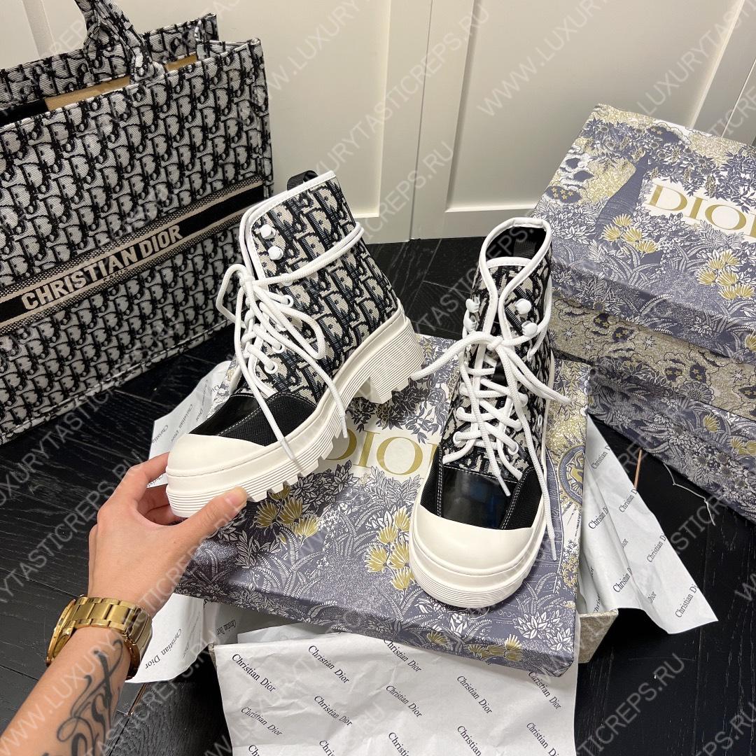 D*or d-rise ankle boot beige & black kci767tfc