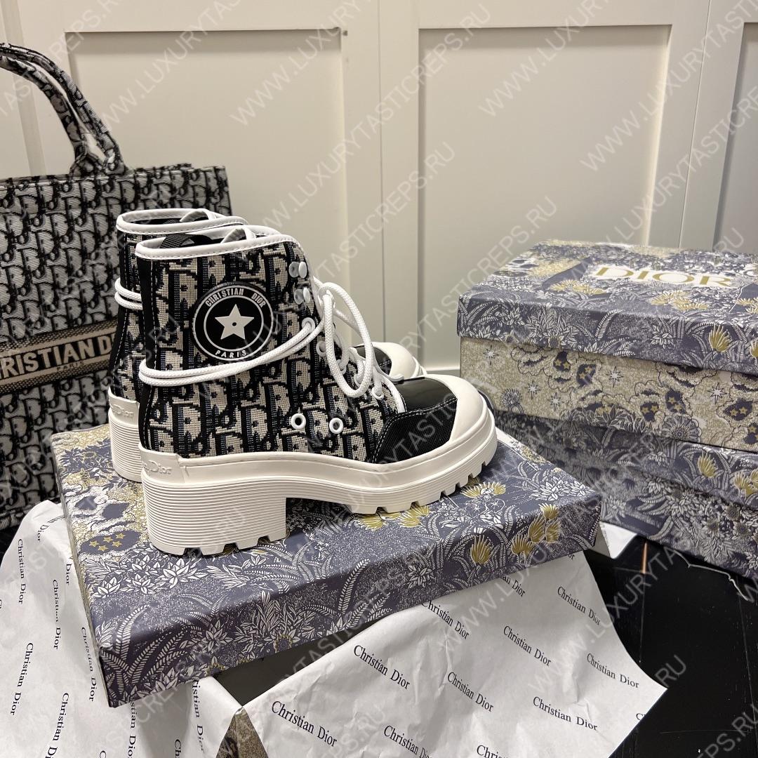 D*or d-rise ankle boot beige & black kci767tfc