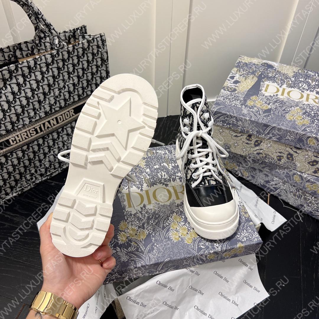 D*or d-rise ankle boot beige & black kci767tfc