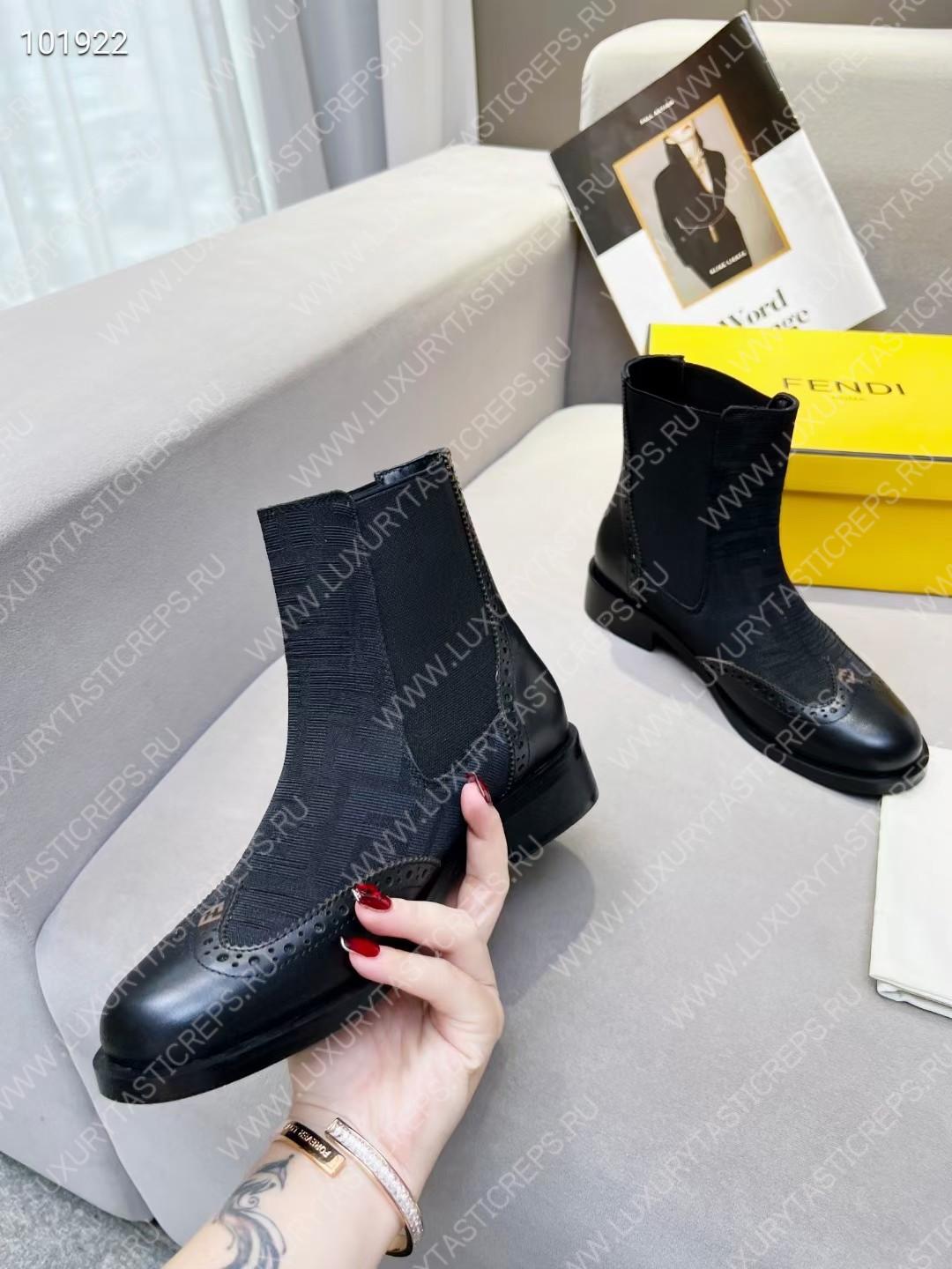 F**di ankle boots black 7u1558ajzhf0heb