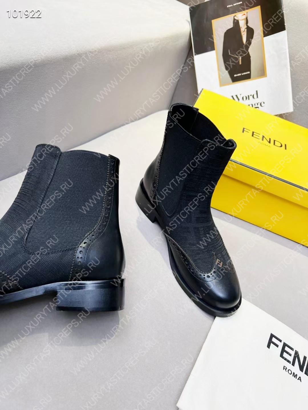 F**di ankle boots black 7u1558ajzhf0heb