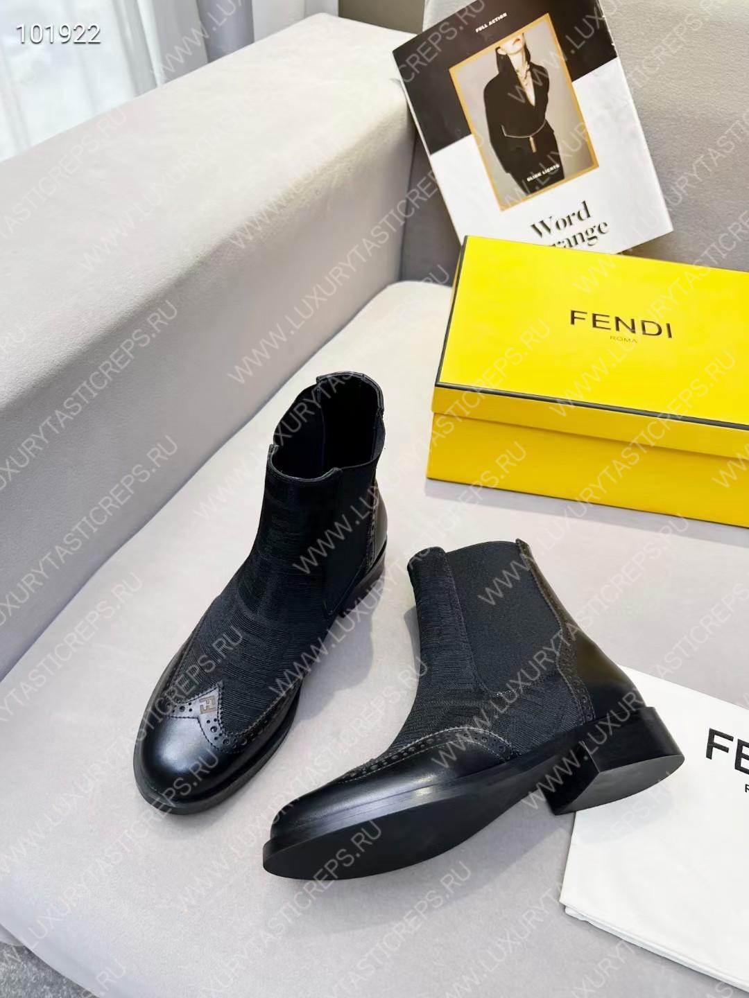 F**di ankle boots black 7u1558ajzhf0heb