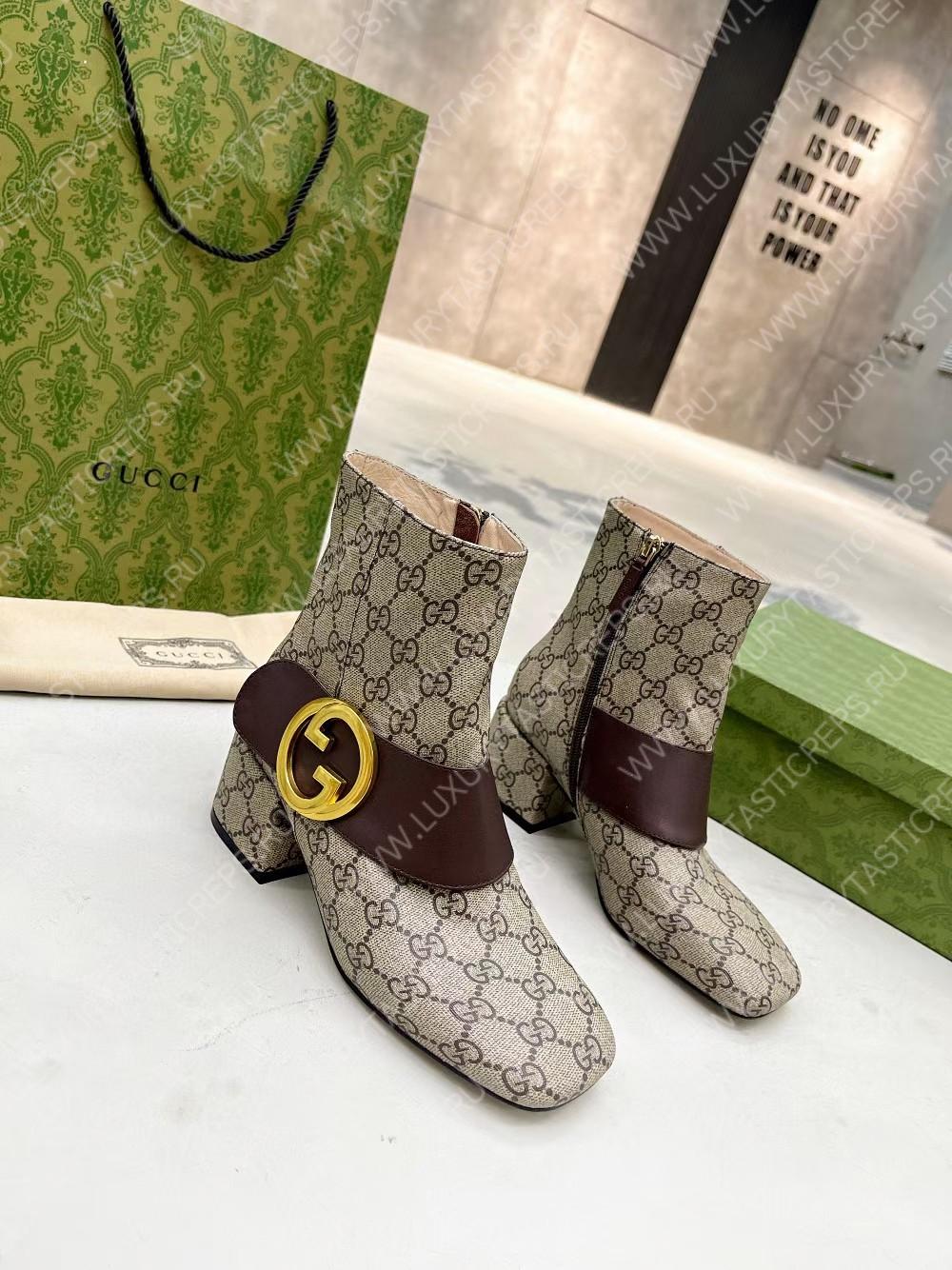 G*u*i ankle boot beige 701706