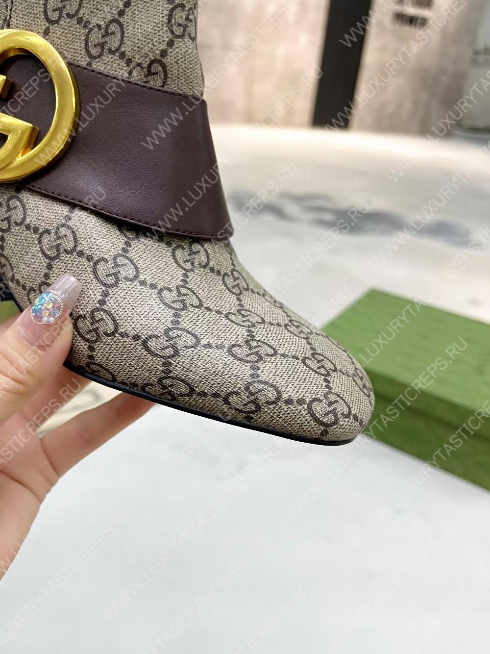 G*u*i ankle boot beige 701706