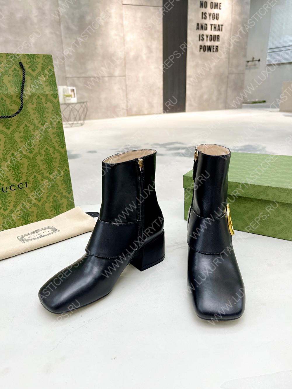 G*u*i blondie ankle boot black 700016