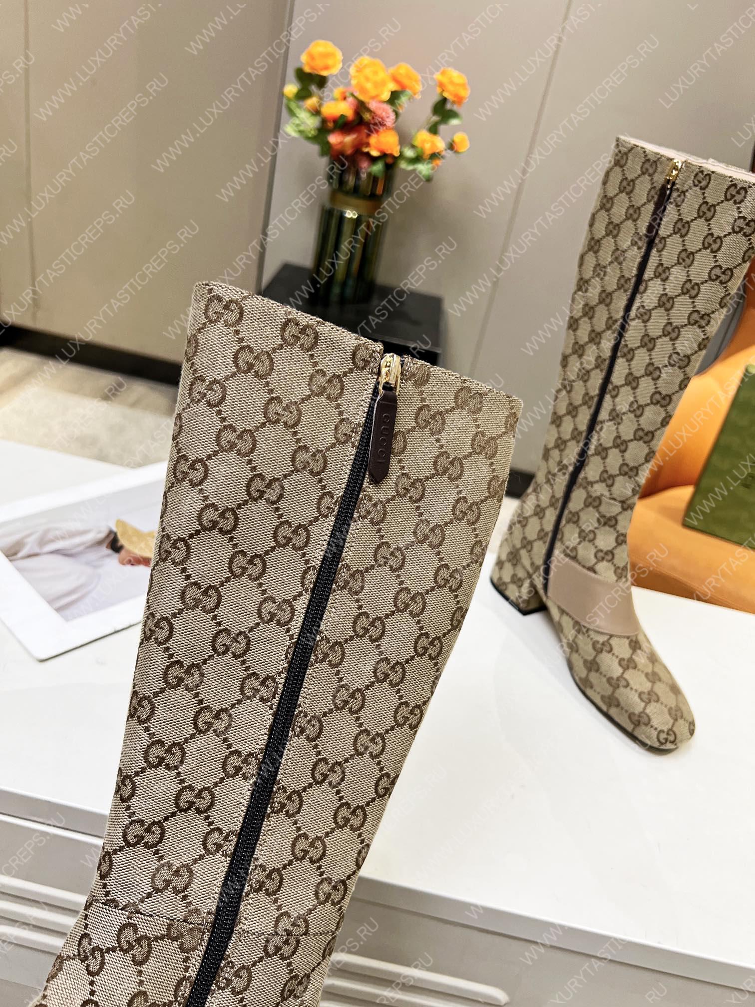 G*u*i women blondie boot beige 678278