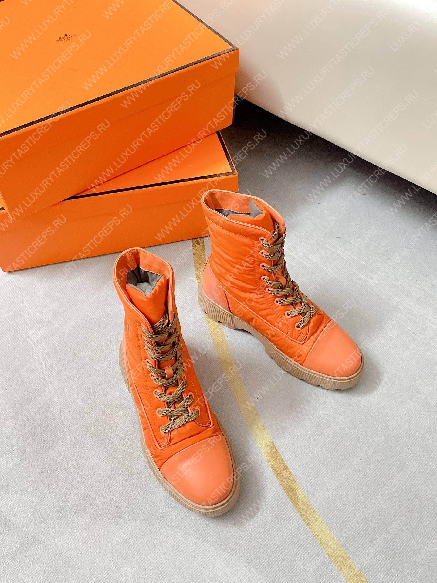 H**mes fresh ankle boot orange h222052z